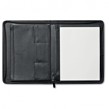 Logo trade promotional gift photo of: A4 leather conference folder
